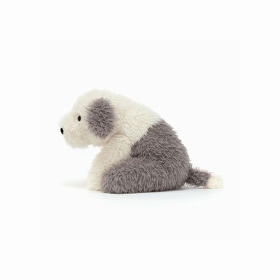 Jellycat Curvie Sheep Dog UK | 03516YGAZ